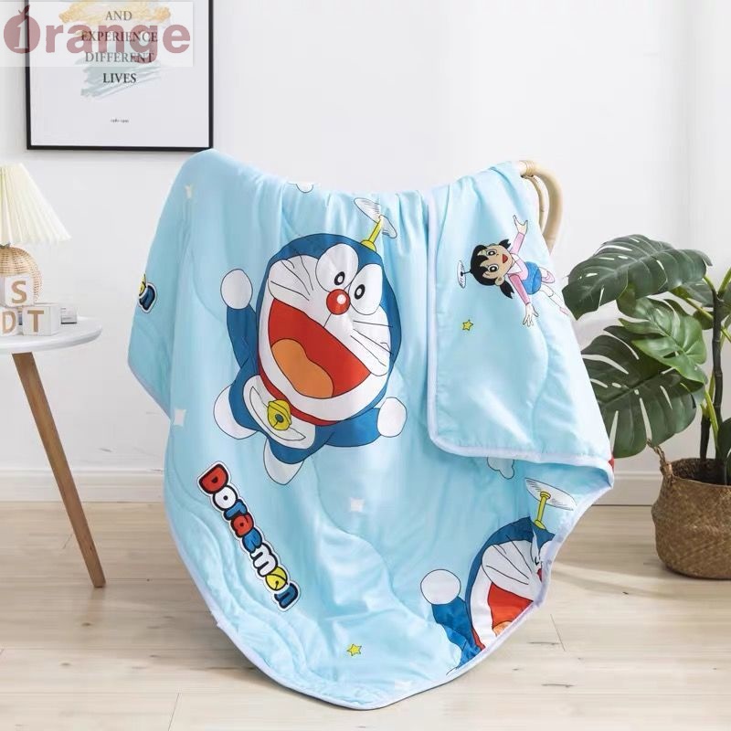 Cuộc sống màu cam⭐ Chăn Cotton mỏng thoáng mát êm ái cho bé