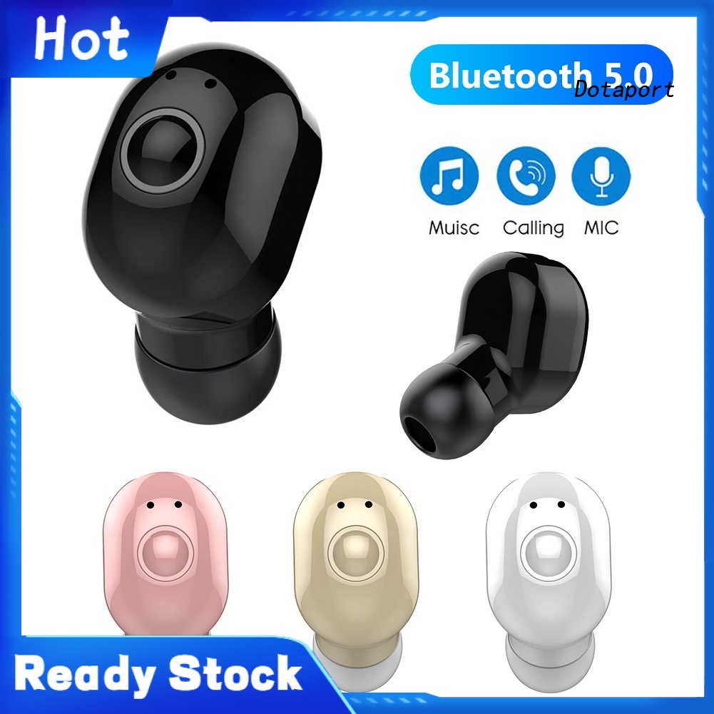 Tai Nghe Bluetooth Nhét Tai Dt-M2 Có Micro Âm Thanh Siêu Trầm