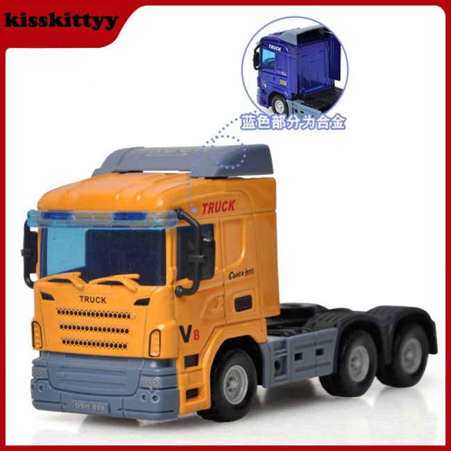Mô Hình Xe Container Bằng Hợp Kim Tỉ Lệ 1:64