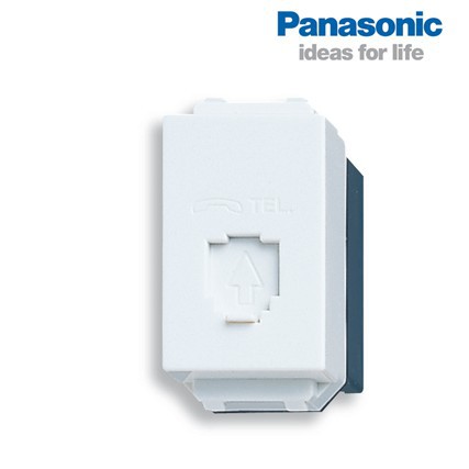 Ổ Cắm Mạng Âm Tường, Ổ Cắm Điện Thoại Panasonic Chính Hãng, Thiết Kế Tiện Lợi, Chống Va Đập, An Toàn Khi Sử Dụng 9165