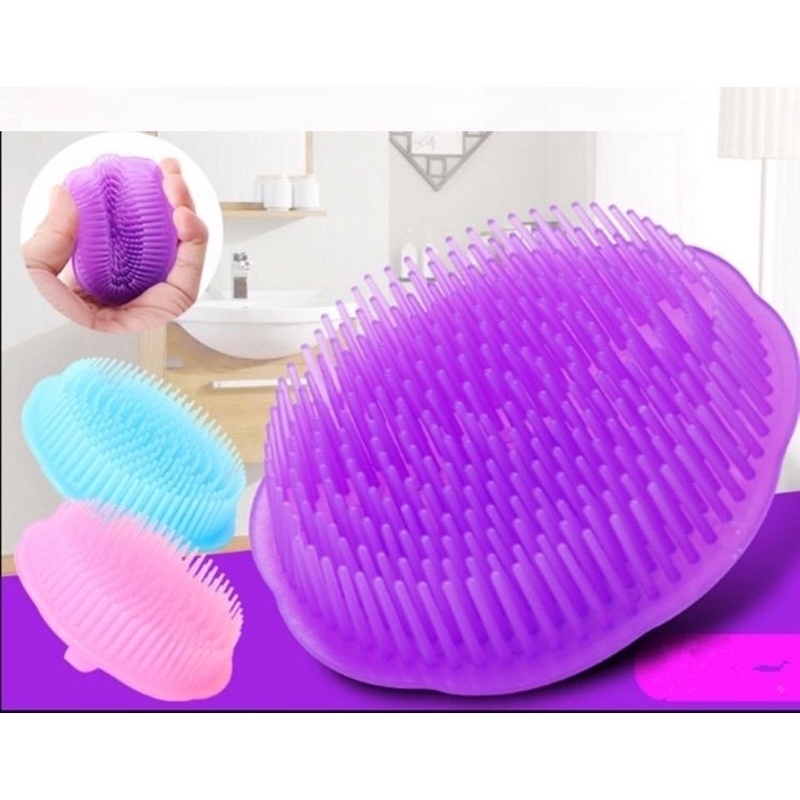 Lược Silicon Gội Đầu Massage Tóc