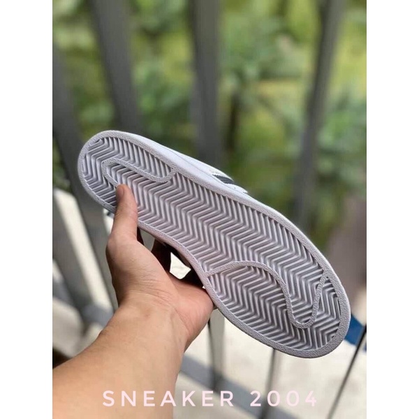 Giày adidas sò 11 da thật , giày thể thao adidas trắng buộc dây sneaker nam nữ kèm hộp