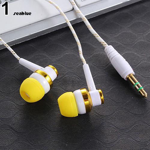 Tai Nghe Nhét Tai Jack 3.5mm Âm Thanh Siêu Trầm Cho Iphone Samsung