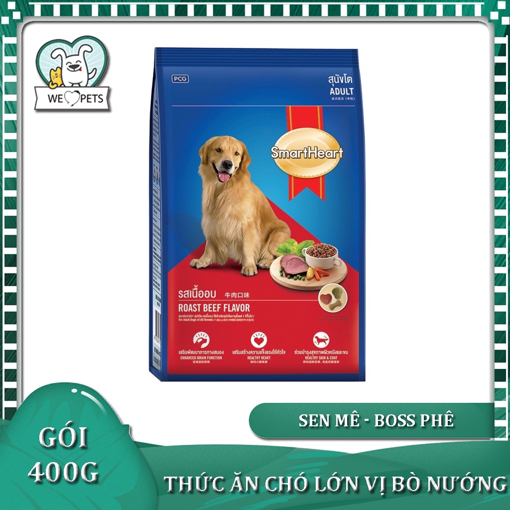 Smartheart Adult 400g - Thức ăn cho chó trưởng thành - Lida Pet Shop