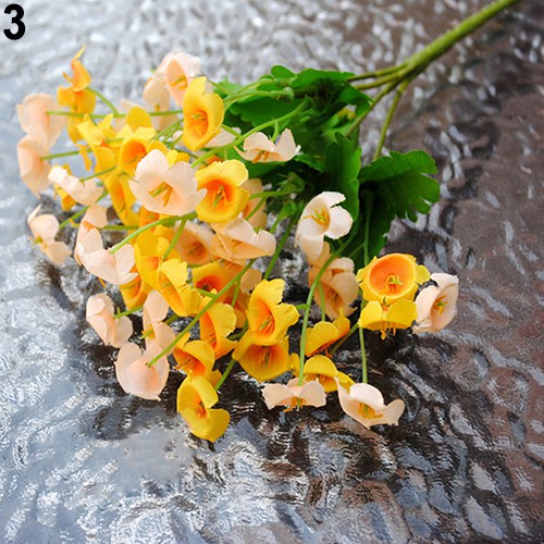 1 Bó / 60 Hoa Chuông Giả Trang Trí Tiệc Cưới