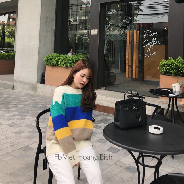 Áo len cầu vồng l1