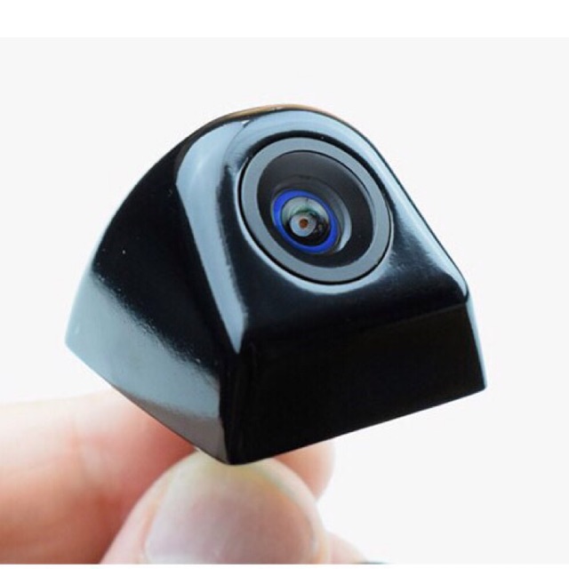 Camera lùi cho xe ô tô cực nét, dùng điện 12V trên xe hơi, mẫu inox màu đen CCD