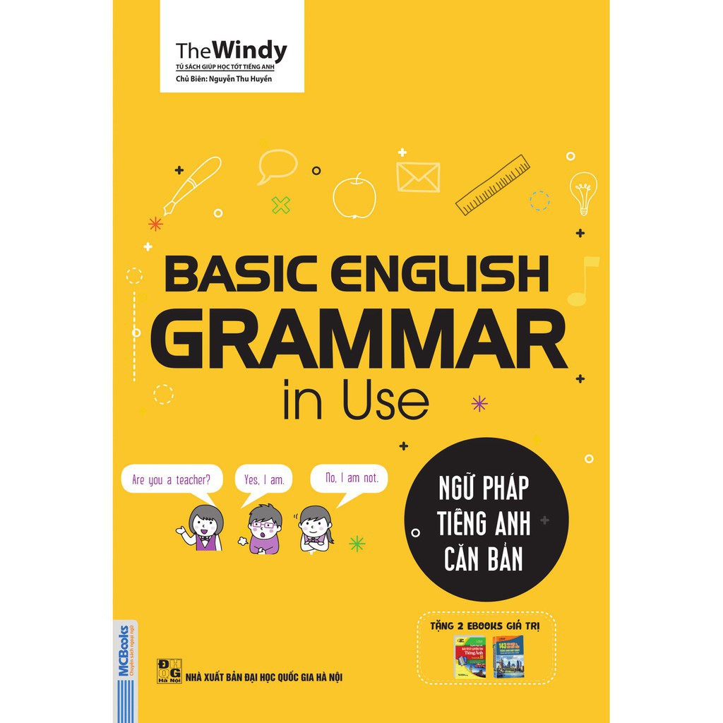 Sách - Basic English Grammar In Use - Ngữ Pháp Tiếng Anh Căn Bản (Bìa Vàng)