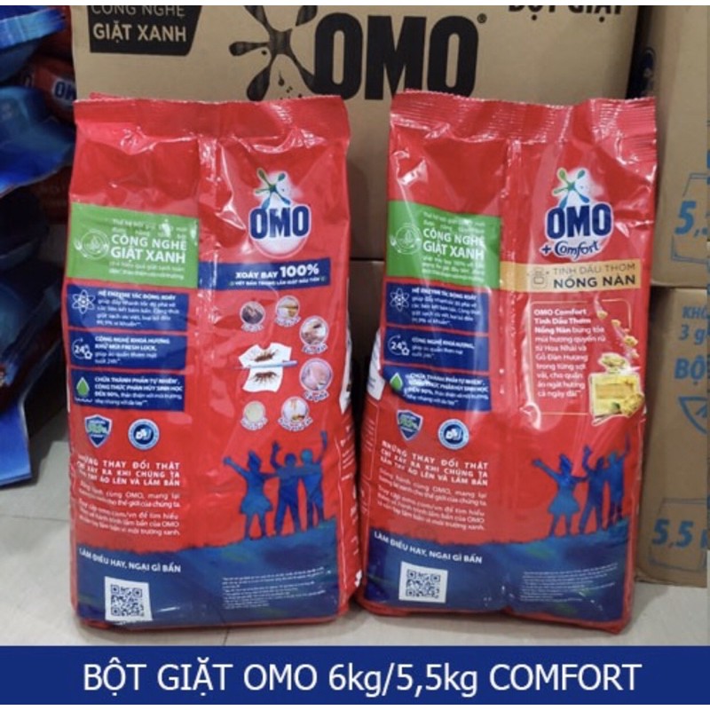 Bột giặt OMo 5,5kg/6kg