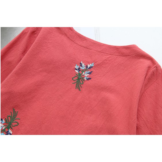 Áo nữ tay lỡ chất đũi mềm mịn,màu sắc thanh nhã,có size đến 95kg(Q3) | BigBuy360 - bigbuy360.vn