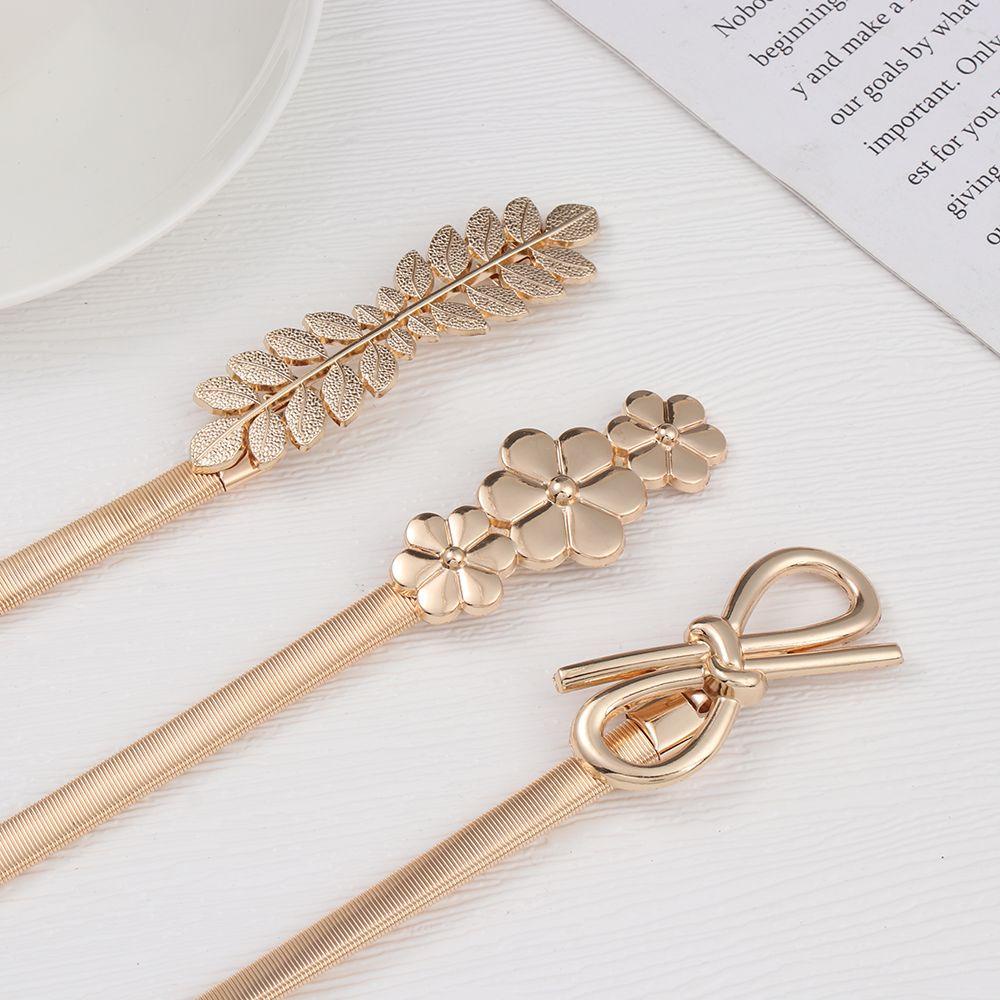 Thắt Lưng MAXG 105cm Lá Nơ Kim Loại