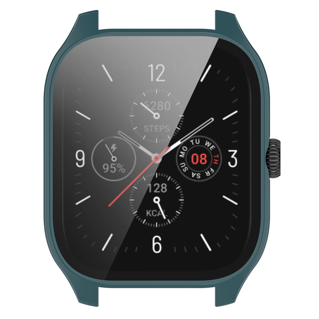 PC Cover+Tempered Glass For Amazfit GTS 4 Protective Case For Huami GTS4 Smart Watch Screen Protector HD Film