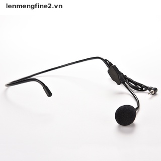 {FCC} Vocal Wired Headset Microphone microfono For Voice Amplifier Speaker Mike {lenmengfine2}