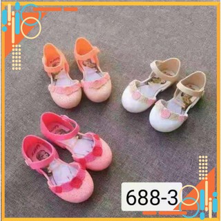 Giày bé, hài nhựa cho bé gái siêu dẻo hàng nhựa quảng châu cao cấp