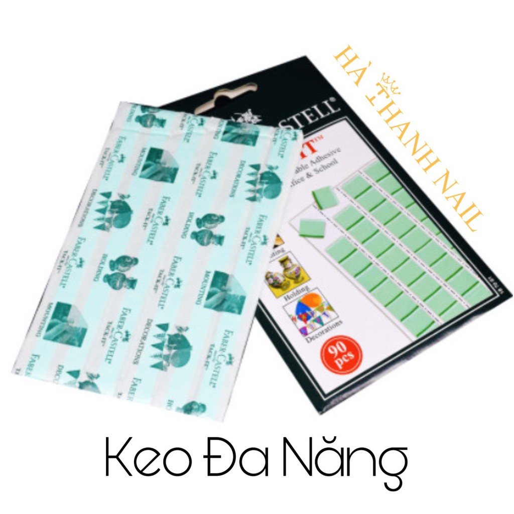 Keo Đa Năng Nail Dán Móng, Kẹo Cao Su Xanh Gắn Móng Mẫu Nail