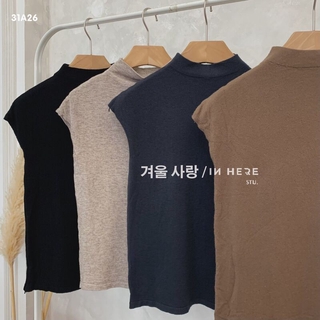 Áo len mỏng 3 lỗ 31A26
