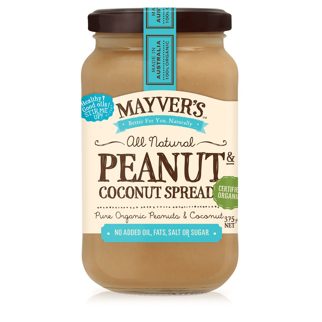 Bơ hạt hữu cơ Mayver's Tahini/ Almond spread/ Peanut Butter Protein