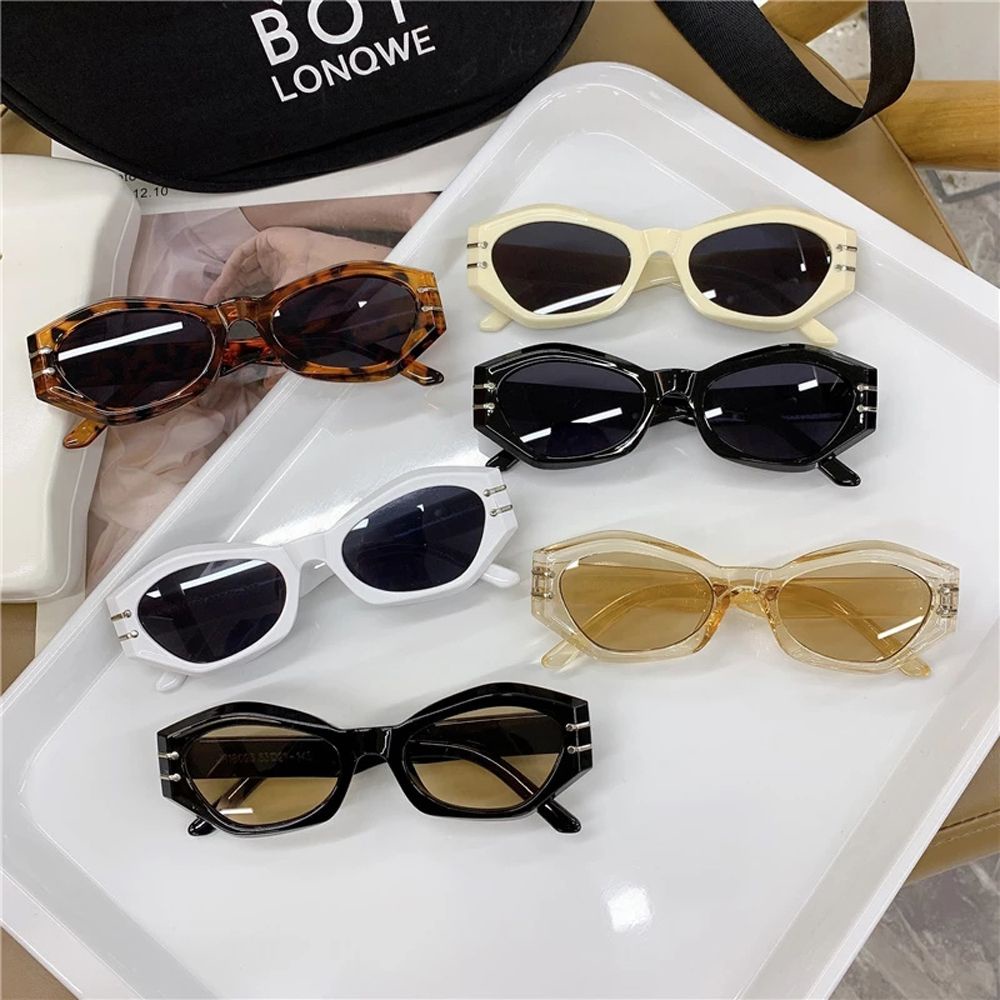 Kính mát chống tia UV phong cách cổ điển xinh xắn thời trang