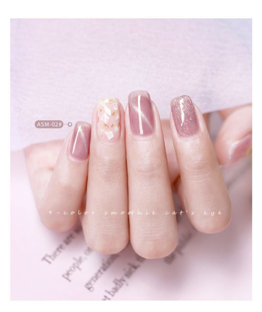 Sơn gel As chai đỏ mắt mèo mã ASM