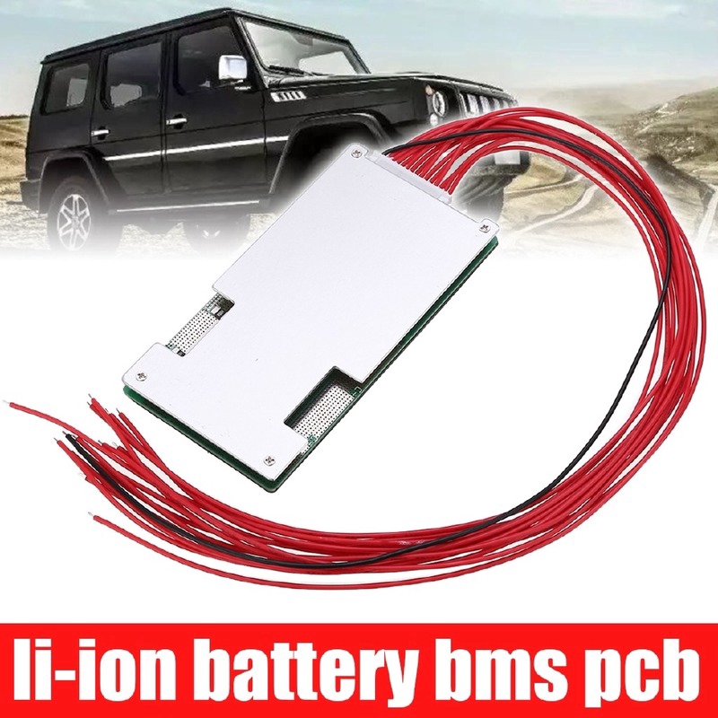 Đối với gói pin lithium Ebike Escooter 48V 13S 14S 45A Pin Li-ion Lipolyme Pin bảo vệ năng lượng BMS PCB có cân bằng