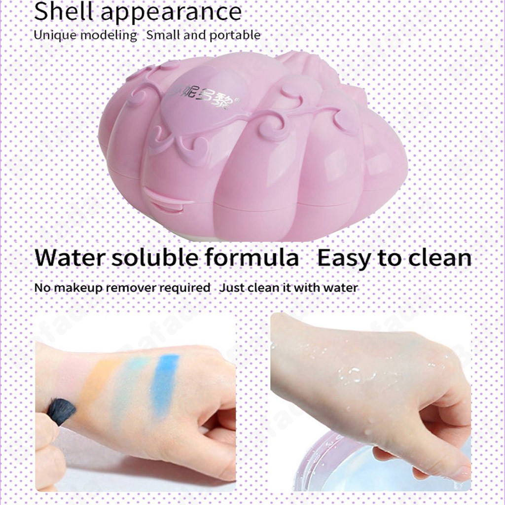 Makeup Set- Safety Tested- Non Toxic,kids make up set,Shell cosmetic box,Make up set for kinds,Children's cosmetic set,Baby cosmetics,Pretend makeup,Pretend Play Kids Beauty Salon,Simulation beauty salon,Gifts for girls