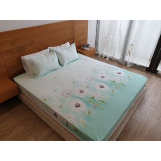 Ga chống thấm goodmama 100% cotton kt 2m*2m2*15cm (kèm vỏ gối)