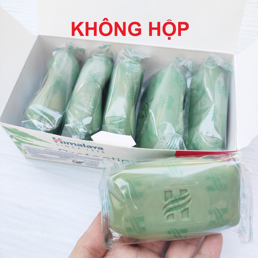 Xà phòng giảm mụn lưng Himalaya Neem &amp; Turmeric Soap