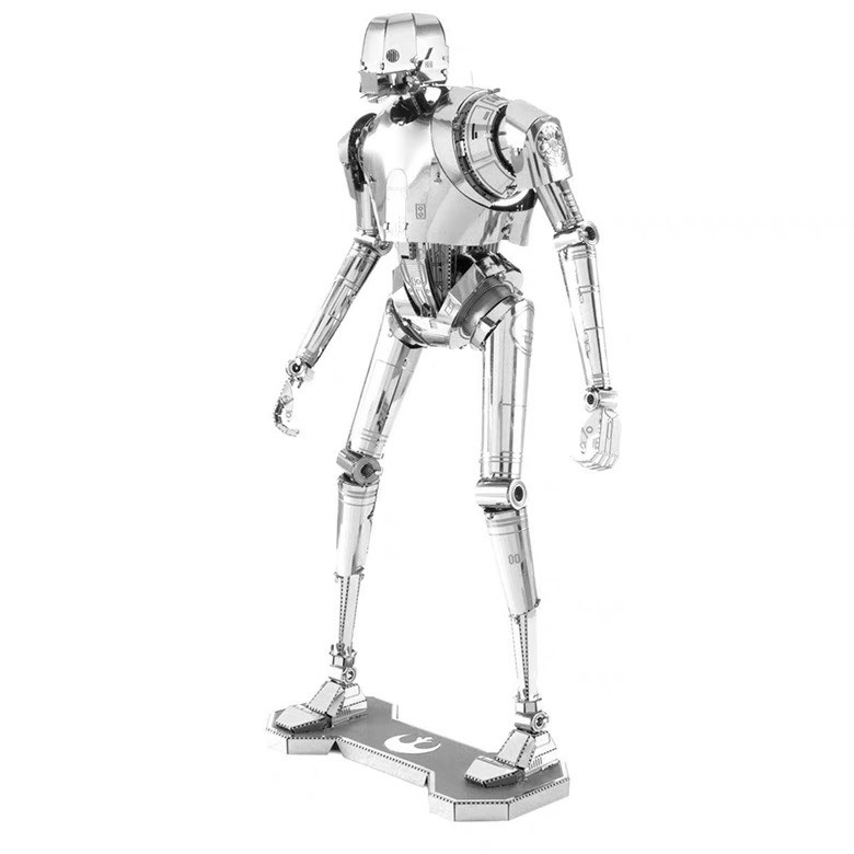 Mô hình 3D kim loại lắp ráp Robot K-2SO Star Wars [ Chưa Lắp ]