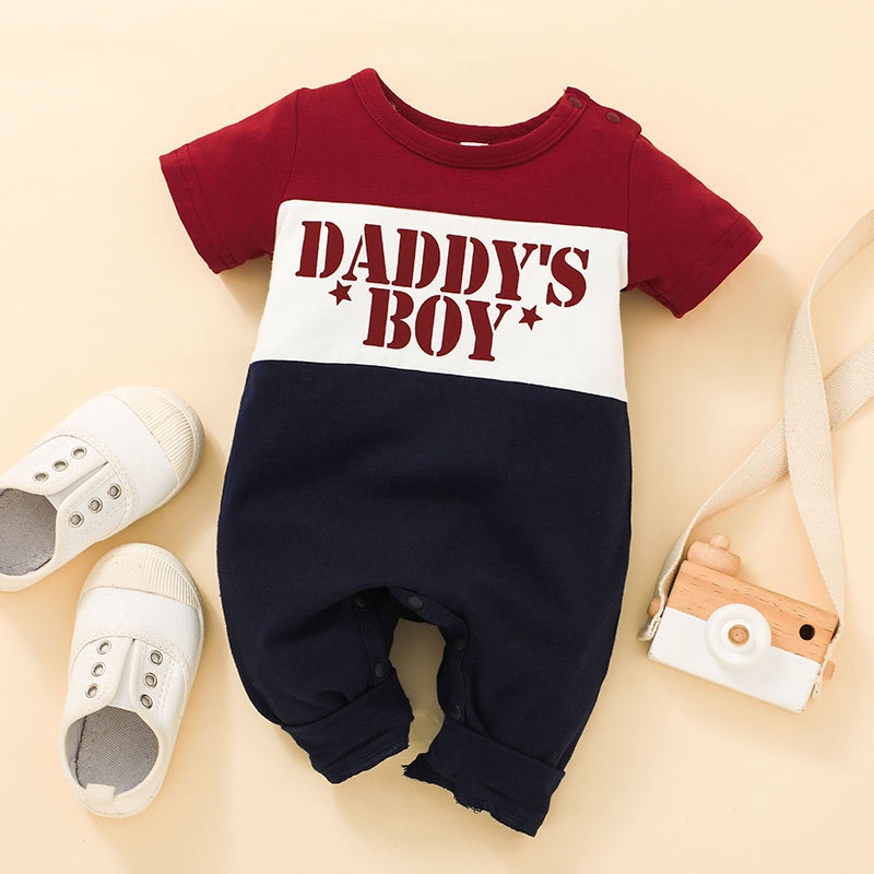 Body bé trai đồ sơ sinh từ 0 đến 9 tháng Cotton bodysuit liền thân mùa hè tay ngắn quần áo cho bé trẻ em