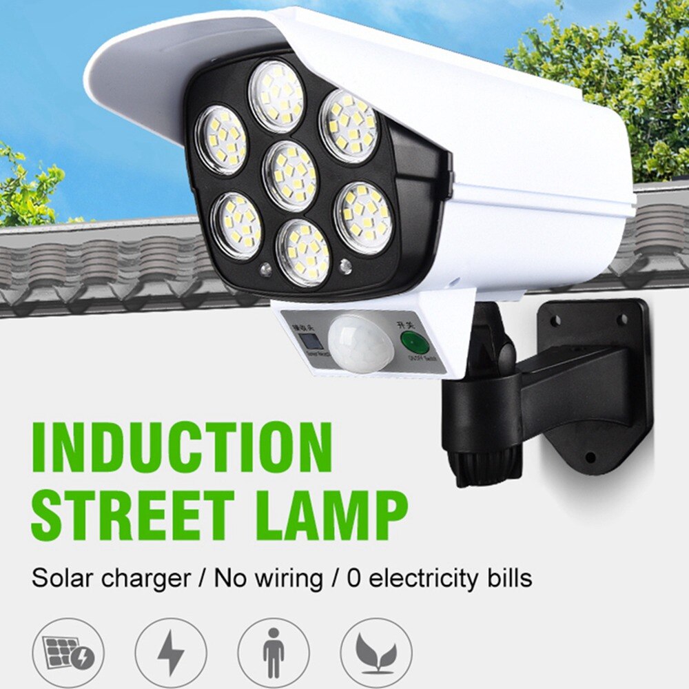 Đèn Led Năng Lượng Mặt Trời 77 Bóng 3 Chế Độ Trang Trí Sân Vườn