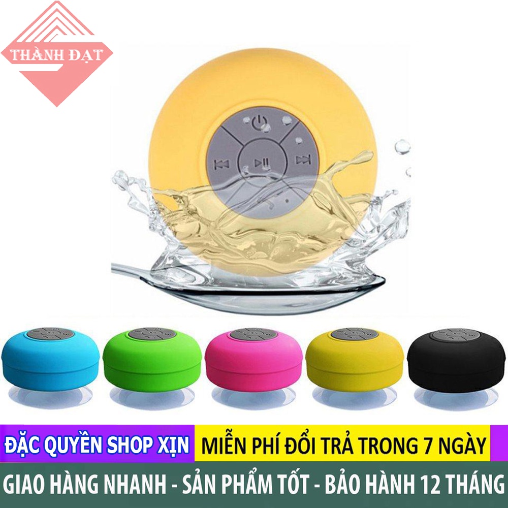 Loa Bluetooth Không Dây Chống Nước Có Đế Hút Chân Không Cho Nhà Tắm Mẫu Mới