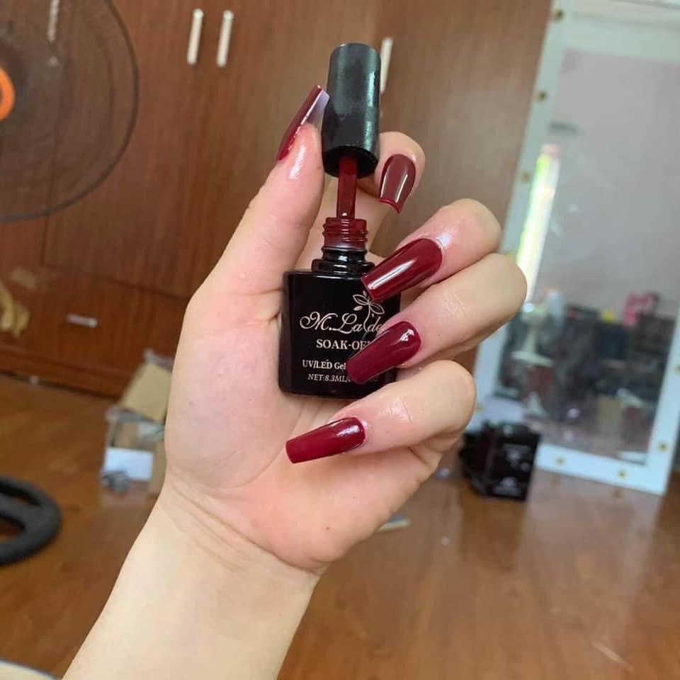 Sơn gel Mladea bảng 204 màu