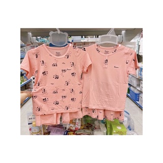 Bộ Avaler cộc tay sợi tre bé gái