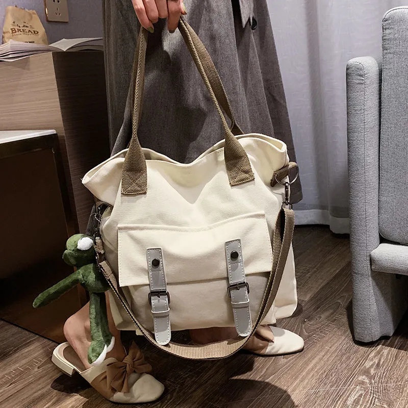 Túi Xách canvas Cỡ Lớn Phong Cách Hàn Quốc Mới fp165