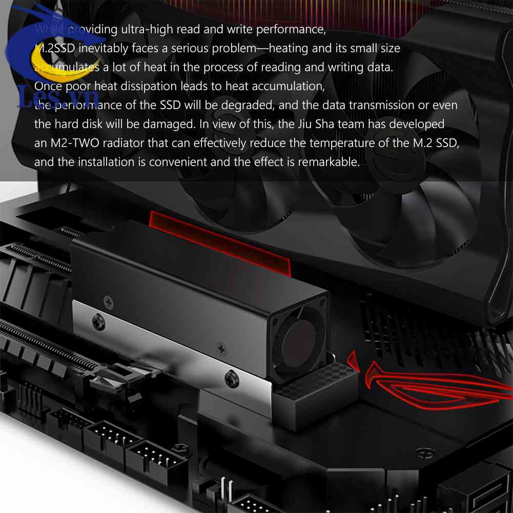 Bộ TảN NhiệT M.2 SSD PCI-E NVMe M2 2280 Cho Ổ CứNg