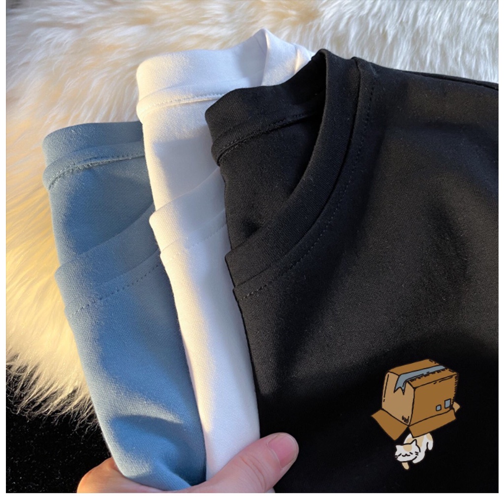 Áo Sweater nam nữ, Áo Sweater layer dáng Unisex chất liệu nỉ bông trẻ trung.