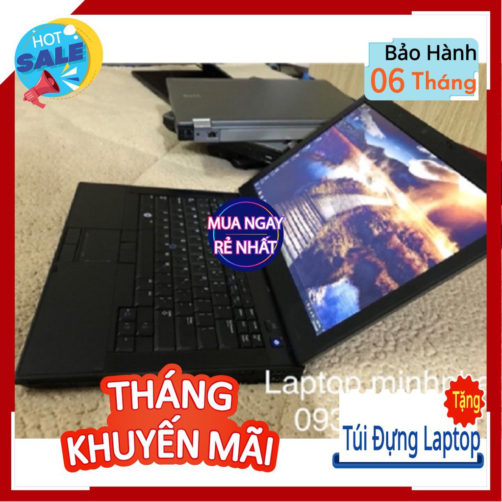 [Bảo Hành 6 Tháng ] Laptop Dell E6410 Core i5 520M / Ram 4GB / HDD 250GB