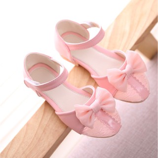 Giày dép nữ - màu Hồng/ Tím có nơ (size 26 -->36)