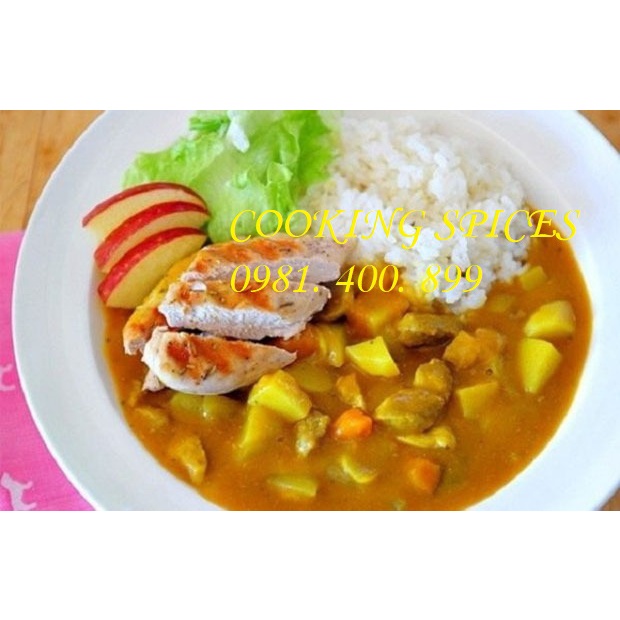 Bột Cà Ri Ấn Độ  hương vị đặc trưng thơm ngon.