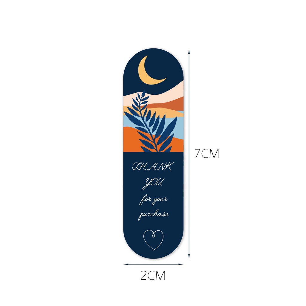 Set Nhãn dán  Sticker Cao Cấp  Để Trang Trí/ Quà Tặng/ Gói Hàng/Đóng Gói Hàng Tem Cám ơn