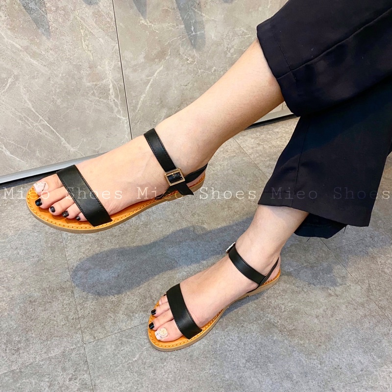 GIÀY SANDAL QUAI NGANG BASIC ( MIEO SHOES S148 S149 )