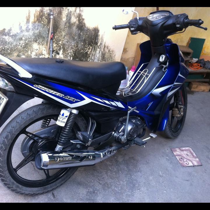 Dàn áo xe JUPITER MX MẮT CÁO nhựa ABS cao cấp Màu Xanh Dương Tím  Cụm đèn hậu xe Jupiter MX - SPA-DG-JuMX