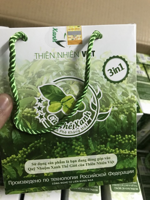 [Mã 77FMCGSALE giảm 8% đơn 500K] Combo 10 cafe xanh | BigBuy360 - bigbuy360.vn