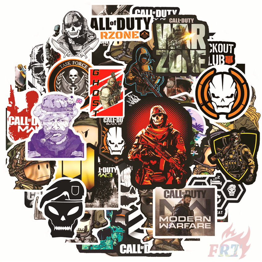 ❉ Call of Duty Series 01 - FPS Games COD Stickers ❉ 50Pcs/Set Fashion DIY Waterproof Doodle Decals Stickers