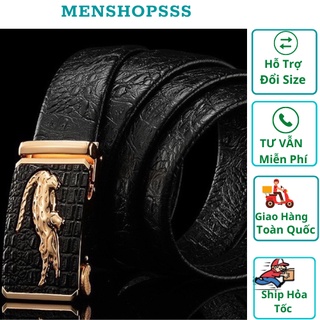 Thắt Lưng Dây Da Cá Sấu Nam Cao Cấp