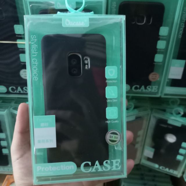 Ốp dẻo Ou case cho Galaxy S9 - Đen