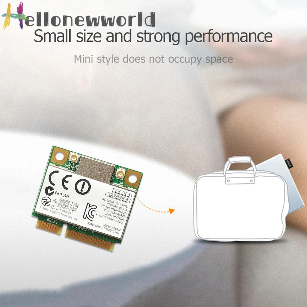 Bộ Chuyển Đổi Wifi Không Dây 300mbps Pci-E 2.4g / 5g Bluetooth 4.0 | BigBuy360 - bigbuy360.vn