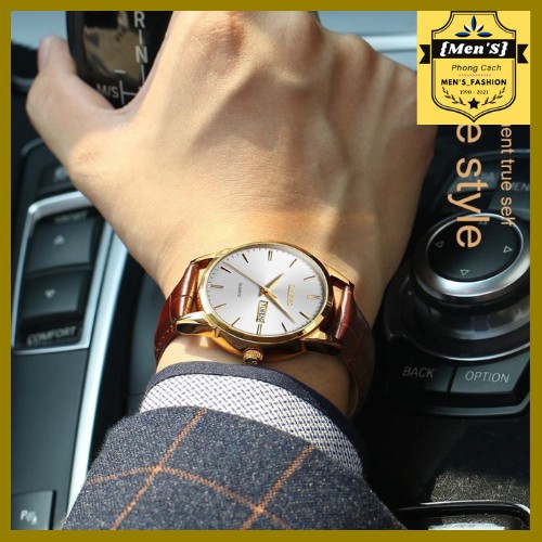 Đồng Hồ Nam Cao Cấp Dây Da Đẹp Chính Hãng OLEVS | BigBuy360 - bigbuy360.vn