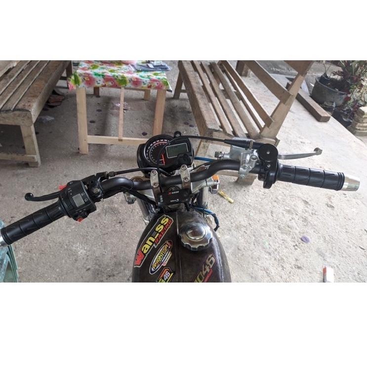 Mô Hình Ghi Đông Xe Mô Tô Jalu Bằng Chrome pcx Moto mio beat supra vario lexi rxking revi klx crf Etc. Cặp Bên Trái ★★★ Mlr