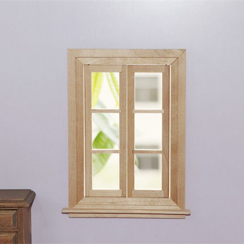Khung Cửa Sổ Mini Độc Đáo Trang Trí Nhà Búp Bê
